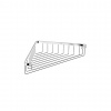 Jika Generic Drôtený držiak rohový, chróm-25cm x25cm x6 cm H3853D30042301