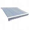Markíza, tienidlo do záhrady - Markíza, modro-biela, 3 x 2,5 m (Markíza, modro-biela, 3 x 2,5 m)