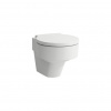 Laufen Val - Saphirkeramik Rimless závesná WC misa 53 x 39 cm