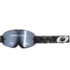 Okuliare O´Neal B-20 STRAIN čierna/biela, silver mirror