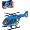Teamsterz helikoptéra modrá na baterie vrtulník Policie plast Světlo Zvuk