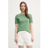 Tričko United Colors of Benetton dámske, zelená farba, 3FJHD109K S