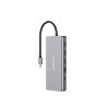 Canyon DS-12, Multiport Docking Station, 13 portov, 1xUSB-C 100W+3xUSB3.0+1xUSB 2.0+2xHDMI+1xVGA+1xRJ45+1xaudio 3,5mm CNS-TDS12