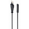 GEMBIRD Kabel síťový 1,8m VDE 220/230V napájecí notebook 2 pin