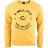O'Neill AMERICANA CREW SWEATSHIRT žltá,čierna Pánska mikina M