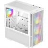 DEEPCOOL skříň CH560 / MidT/ 3x140 a 120mm ARGB fan / USB 3.0 / tvrzené sklo / bílá R-CH560-WHAPE4-G-1