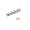 Neodymový valčekový magnet MW 12x3 N38 10 ks