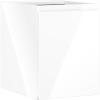 Mexen Orio kúpeľňová skrinka pod umývadlo 35 cm, 1 dvere, biely lesk - 91A11-03547-1-BF00