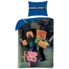 Posteľná BIELIZEŇ 160x200 MINECRAFT LEGO STEVE ALEX PRASA DIEŤA (Posteľná BIELIZEŇ 160x200 MINECRAFT LEGO STEVE ALEX PRASA DIEŤA)