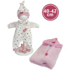 Llorens M738-86 oblečenie pre bábiku bábätko NEW BORN 40-42 cm
