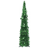 Rozkladací umelý vianočný stromček, zelený 120 cm, PET-ForU-320988