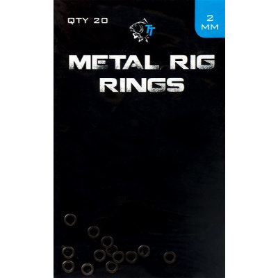 Nash Kroužky Metal Rig Rings 2mm 20ks