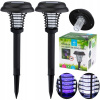 Solárne svietidlá - 2x záhradná lampa solárna LED Stick UV na hmyz (Solárne svietidlá - 2x záhradná lampa solárna LED Stick UV na hmyz)