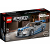 LEGO Speed Champions 16699531 LEGO Speed Champions Nissan Skyline GT-R (R34) (LEGO Speed Champions Rýchlo a zbesilo Nissan Skyline GT-R 319 Bricks 9+)