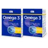 GS Omega 3 citrus, 2× 100 + 50 kapsúl