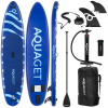 Paddleboard s príslušenstvom - 350 cm - 150kg - modrý