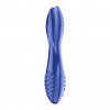 Satisfyer Dazzling Crystal 2 – sklenené obojstranné dildo (20 cm, svetlomodré)