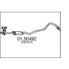 Stredný tlmič výfuku MTS 01.50492