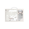 INTERBABY Deka Baránok & Padák 80x110cm + maznáčik Varianta: sivá