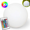 Solárne svietidlá - Solárna LED záhradná lampa s tepanou RGB guľou 30 cm (Solárne svietidlá - Solárna LED záhradná lampa s tepanou RGB guľou 30 cm)