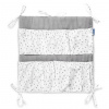 ORGANIZÉR NA POSTEĽ - VAFLE DANDELION GRAPHITE