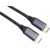 PREMIUMCORD Kabel HDMI 2.1 High Speed + Ethernet kabel 8K@60Hz, zlacené konektory, 0,5m kphdm21s05