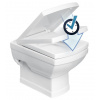 WC doska - Kleopatra pomaly zatváracie WC sedadlo Duroplast (WC doska - Kleopatra pomaly zatváracie WC sedadlo Duroplast)