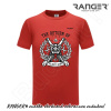 Tričko RANGER® - CROWN Červená 3XL