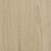 vidaXL Úzka úložná skrinka dub sonoma 50x42,5x225 cm kompozitné drevo - Hnedá - 205595-139234