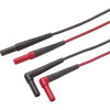 Fluke TL224 sada bezpečnostných meracích vodičov [lamelový zástrčka 4 mm - lamelový zástrčka 4 mm] 1.50 m čierna, červená 1 ks; 1610198