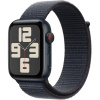 Apple Watch SE (2024) Cellular 40mm Temne atramentový hliník s atramentovo prevliekacím remienkom (MXGA3QC/A)
