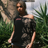 Yakuza dámske tričko Wise Kids Curved V Neck GSB 25117 black Farba: čierna, Veľkosti dámske: XXL