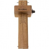 STUBAI dřevěný měřidlo dvojitý stupnice 0-100 mm Délka 220 mm