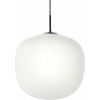 Závesná lampa Rime 45 cm čierna