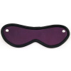 ROUGE Leather Blindfold Eye Mask Puprle