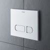 Duravit DuraSystem splachovacie tlačidlo do toalety lesklý chróm WD5001021000