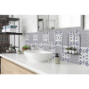 Samolepiaci PVC panel modrý Wall Tiles Cubia 15,25 x 15,25 cm