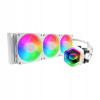 Vodné chladenie Cooler Master MasterLiquid 360 Core II ARGB (biele)