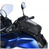 Tankbag na motocykel AQUA S8 s popruhmi, OXFORD, OL756 (čierny, objem 8 l)