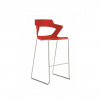 Antares Barová stolička Aoki Bar, červená