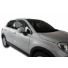 Okenné deflektory Fiat 500X 5D 2015-up 2 ks predné