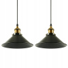Stropné svietidlo visí luster retro loft viedol x 2 (Stropné svietidlo visí luster retro loft viedol x 2)
