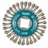 MAKITA kotúčová kefa z nerezového drôtu-vlnitý drôt priemer 0,5 mm X-LOCK 115 mm D-73368 MAKITA kotúčová kefa z nerezového drôtu-vlnitý drôt priemer 0,5 mm X-LOCK 115 mm D-73368