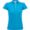 SOL'S | Performer Women, Dámske šport. polo, modrá aqua, XXL