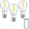 smart led žárovka filamentová e27 7w immax neo 07713c wifi tuya sada 3ks