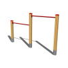 Playground System Dvojhrazda výška pádu 1,5 m