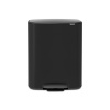 Brabantia Pedálový odpadkový kôš Brabantia BO 2x30l čierny