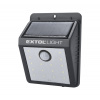 EXTOL LIGHT 43130 světlo nástěnné s pohybovým čidlem, 120lm, solární nabíjení