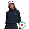 Dámske mikiny Wilson Core Davenport Half Zip - Modrý (S)