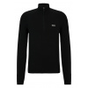 Pánske mikiny BOSS Perform-X 1/4 Zip - Čierny (XL)